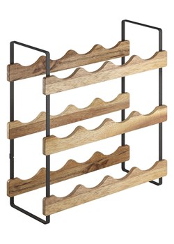 metaltex Regał w kolorze jasnobrązowym na butelki - 39 x 36 x 15 cm ze sklepu Limango Polska w kategorii Regały i witryny - zdjęcie 189116267