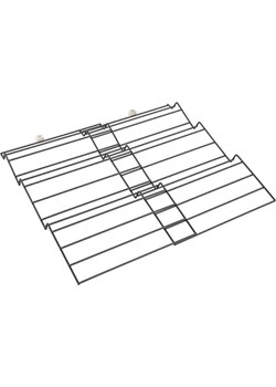 metaltex Regał "X-Pand" w kolorze czarnym na przyprawy - 26 x 3 x 47 cm ze sklepu Limango Polska w kategorii Akcesoria i przechowywanie - zdjęcie 189116376