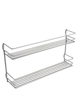 metaltex Regał "Pepito" w kolorze srebrnym na przyprawy  - 36 x 19 x 8 cm ze sklepu Limango Polska w kategorii Akcesoria i przechowywanie - zdjęcie 189116438