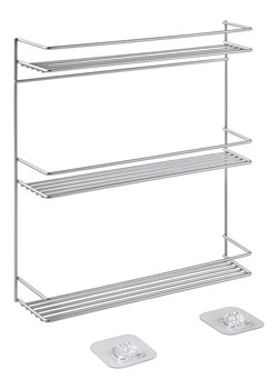 metaltex Regał "Paprika" w kolorze srebrnym na przyprawy - 32 x 34 cm ze sklepu Limango Polska w kategorii Akcesoria i przechowywanie - zdjęcie 189116445