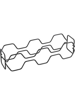 metaltex Regał "Hexagon" w kolorze czarnym na butelki wina - 43 x 11 x 12 cm ze sklepu Limango Polska w kategorii Regały i witryny - zdjęcie 189116487