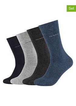 camano Skarpety (4 pary) w kolorze niebiesko-czarno-jasnoszarym ze sklepu Limango Polska w kategorii Skarpetki męskie - zdjęcie 189116557