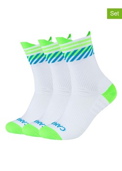 camano Skarpety (3 pary) w kolorze biało-zielono-błękitnym ze sklepu Limango Polska w kategorii Skarpetki męskie - zdjęcie 189116698