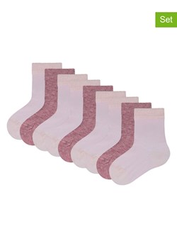 camano Skarpety (9 par) w kolorze szaroróżowym ze sklepu Limango Polska w kategorii Skarpetki dziecięce - zdjęcie 189116728