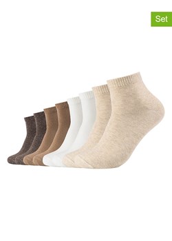 s.Oliver Skarpety (8 par) w kolorze biało-beżowo-brązowym ze sklepu Limango Polska w kategorii Skarpetki męskie - zdjęcie 189116878