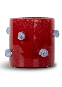 Byon Świecznik "Arlo" w kolorze czerwonym - wys. 15 x Ø 15 cm ze sklepu Limango Polska w kategorii Świeczniki - zdjęcie 189116927