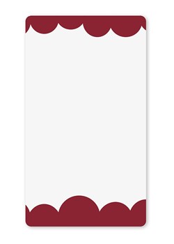 Byon Lustro "Bubbly" w kolorze bordowym - 40 x 70 cm ze sklepu Limango Polska w kategorii Lustra - zdjęcie 189116989