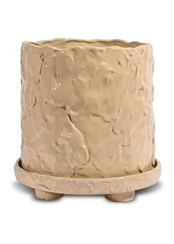 Byon Doniczka "Muddy" w kolorze beżowym - wys. 23,5 x Ø 23 cm ze sklepu Limango Polska w kategorii Doniczki i osłonki - zdjęcie 189117076