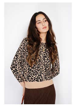 ASSUILI Sweter w kolorze czarno-beżowym ze sklepu Limango Polska w kategorii Swetry damskie - zdjęcie 189117437