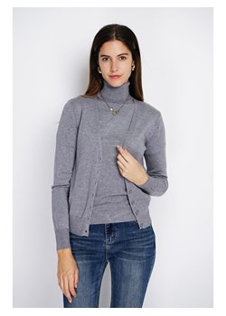 ASSUILI 2-częściowy zestaw w kolorze szarym ze sklepu Limango Polska w kategorii Swetry damskie - zdjęcie 189117447