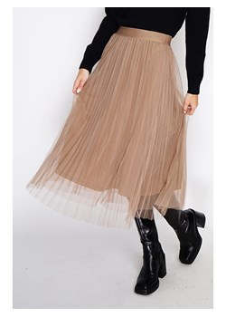 ASSUILI Spódnica w kolorze beżowym ze sklepu Limango Polska w kategorii Spódnice - zdjęcie 189117908