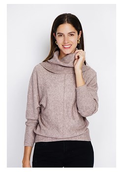 ASSUILI Sweter w kolorze szarobrązowym ze sklepu Limango Polska w kategorii Swetry damskie - zdjęcie 189118357