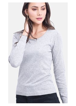 ASSUILI Sweter w kolorze jasnoszarym ze sklepu Limango Polska w kategorii Swetry damskie - zdjęcie 189118617