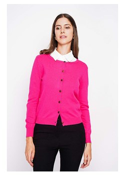 ASSUILI Kardigan w kolorze różowym ze sklepu Limango Polska w kategorii Swetry damskie - zdjęcie 189118657