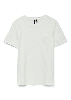 Vero Moda Koszulka w kolorze białym ze sklepu Limango Polska w kategorii Bluzki damskie - zdjęcie 189119985