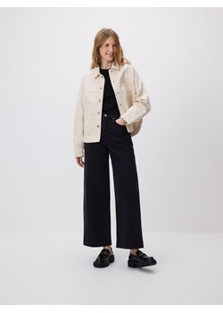 Reserved - Jeansy wide leg - czarny ze sklepu Reserved w kategorii Jeansy damskie - zdjęcie 189121026