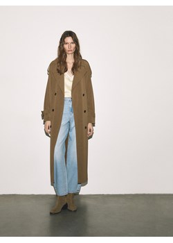 Reserved - Zamszowe botki na obcasie - ciemnozielony ze sklepu Reserved w kategorii Botki - zdjęcie 189121127