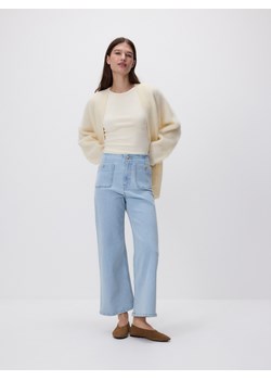 Reserved - Spodnie culotte - niebieski ze sklepu Reserved w kategorii Spodnie damskie - zdjęcie 189121149