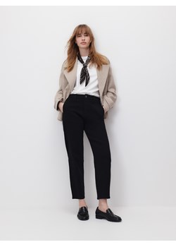 Reserved - Jeansy chino - czarny ze sklepu Reserved w kategorii Jeansy damskie - zdjęcie 189121169