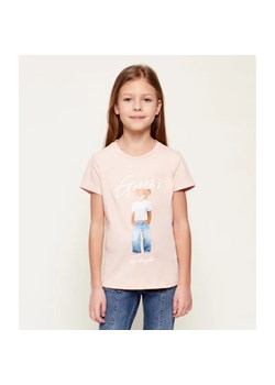 Guess T-shirt | Regular Fit ze sklepu Gomez Fashion Store w kategorii Bluzki dziewczęce - zdjęcie 189122419