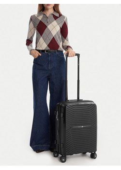 Walizka średnia Beverly Hills Polo Club CEO-BHPC-WAL-007-S Czarny ze sklepu eobuwie.pl w kategorii Walizki - zdjęcie 189123305