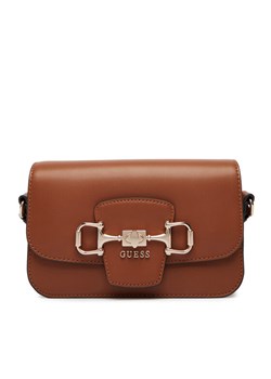Torebka Guess Janie HWVG99 10210 Brązowy ze sklepu eobuwie.pl w kategorii Listonoszki - zdjęcie 189123309