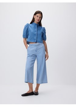 Reserved - Jeansy culotte - niebieski ze sklepu Reserved w kategorii Jeansy damskie - zdjęcie 189124929