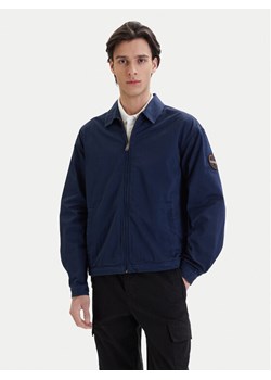 Napapijri Kurtka jeansowa A-Arrayanes NP0A4FI4 Granatowy Regular Fit ze sklepu MODIVO w kategorii Kurtki męskie - zdjęcie 189126908