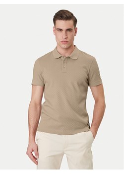 JOOP! Polo Roni 10100056 30100501 Brązowy Regular Fit ze sklepu MODIVO w kategorii T-shirty męskie - zdjęcie 189126915