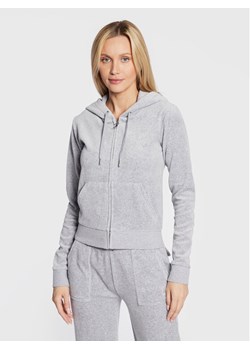 Juicy Couture Bluza Robertson JCAP176 Szary Slim Fit ze sklepu MODIVO w kategorii Bluzy damskie - zdjęcie 189126976