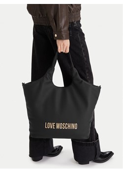 LOVE MOSCHINO Torebka JC4396PP0NKD000A Czarny ze sklepu MODIVO w kategorii Torby Shopper bag - zdjęcie 189126979