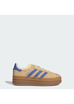 adidas Sneakersy Gazelle Bold J IH6457 Beżowy ze sklepu MODIVO w kategorii Buty sportowe dziecięce - zdjęcie 189127058