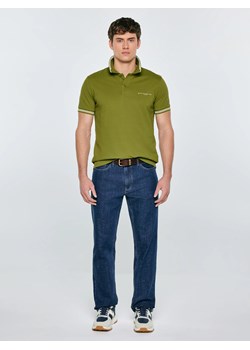 Koszulka męska polo zielona Wladym 301 ze sklepu Big Star w kategorii T-shirty męskie - zdjęcie 189128068