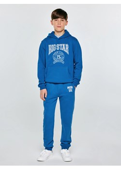 Spodnie chłopięce dresowe niebieskie Lamenp 402 ze sklepu Big Star w kategorii Spodnie chłopięce - zdjęcie 189128115
