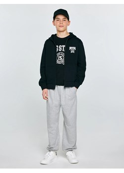 Spodnie chłopięce dresowe szare Polis 901 ze sklepu Big Star w kategorii Spodnie chłopięce - zdjęcie 189128188