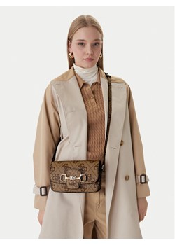 Torebka Guess Janie HWOS99 24210 Brązowy ze sklepu eobuwie.pl w kategorii Listonoszki - zdjęcie 189128969