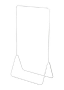 Compactor Wieszak stojący w kolorze srebrnym - 80 x 145,5 x 44,5 cm ze sklepu Limango Polska w kategorii Szafy - zdjęcie 189130267