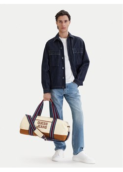 Guess Jeans Torba weekendowa M5BZ93 WL970 Écru ze sklepu MODIVO w kategorii Torby podróżne - zdjęcie 189130407