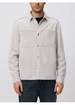 Reserved - Kurtka koszulowa z imitacji zamszu - złamana biel ze sklepu Reserved w kategorii Koszule męskie - zdjęcie 189131427