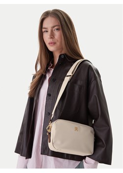 Tommy Hilfiger Torebka Popette Camera Bag AW0AW17704 Beżowy ze sklepu MODIVO w kategorii Listonoszki - zdjęcie 189131626