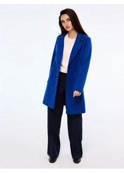 Mohito - Płaszcz - indygo ze sklepu Mohito w kategorii Płaszcze damskie - zdjęcie 189131879