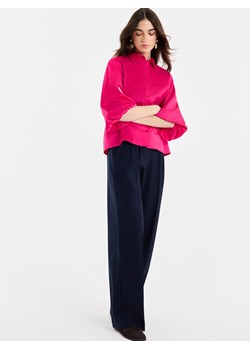 Mohito - Koszula z bufiastymi rękawami - mocny różowy ze sklepu Mohito w kategorii Koszule damskie - zdjęcie 189131897