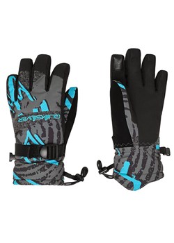 Quiksilver Rękawice narciarskie Mission Youth EQBHN03039 Szary ze sklepu MODIVO w kategorii Rękawiczki dziecięce - zdjęcie 189133466