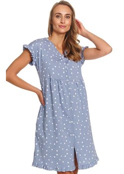 Doctor Nap damska koszula nocna w gwiazdki TCB.7455.STARDUST, Kolor niebieski-wzór, Rozmiar M, Doctor Nap ze sklepu Primodo w kategorii Koszule nocne - zdjęcie 189133745