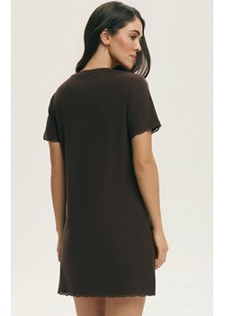 Esotiq koszula nocna damska Mocca 45375-89X, Kolor brązowy, Rozmiar L, Esotiq ze sklepu Primodo w kategorii Koszule nocne - zdjęcie 189133769