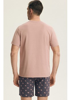 Henderson bawełniana piżama męska Brad 44520-34X, Kolor różowy-wzór, Rozmiar 2XL, Henderson ze sklepu Primodo w kategorii Piżamy męskie - zdjęcie 189133789