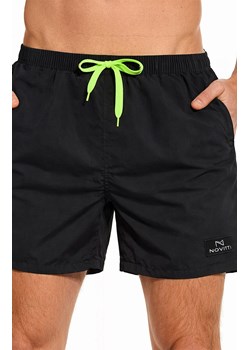 Szorty kąpielowe męskie czarne KS001, Kolor czarny, Rozmiar M, Noviti ze sklepu Primodo w kategorii Kąpielówki - zdjęcie 189133829