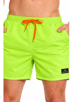 Szorty kąpielowe męskie w kolorze neonowy zielony KS006, Kolor zielony neon, Rozmiar M, Noviti ze sklepu Primodo w kategorii Kąpielówki - zdjęcie 189133839