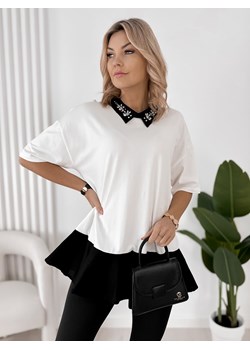 bluzka jackson ecru one size ze sklepu UBRA w kategorii Bluzki damskie - zdjęcie 189133948