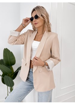 żakiet graceland beżowy one size ze sklepu UBRA w kategorii Marynarki damskie - zdjęcie 189134066